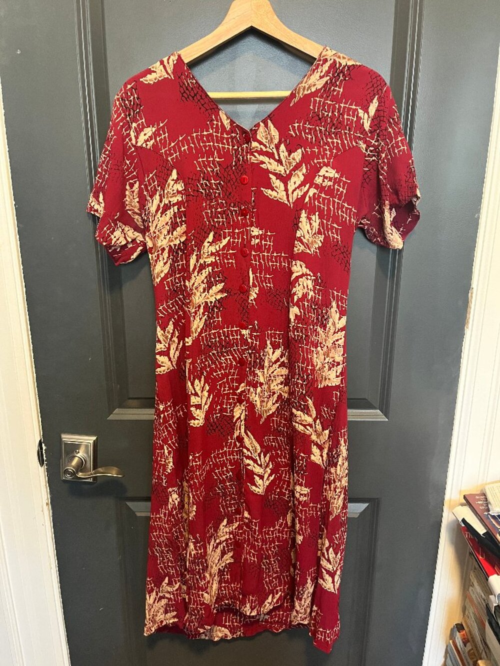 Vintage Red Summer Dress